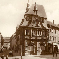 Altes Rathaus Wittlich um 1920